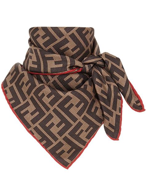 foulard donna fendi|fendi scarf bloomingdale's.